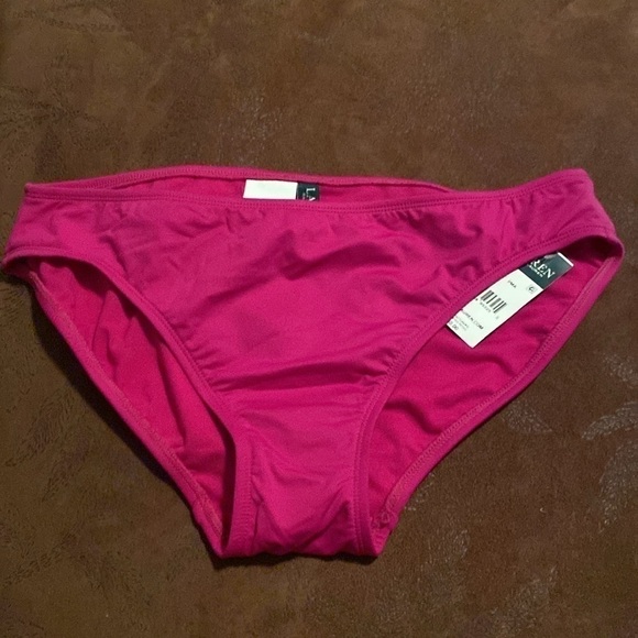 Lauren Ralph Lauren fuchsia tankini 2 piece set size 10 - Picture 7 of 9
